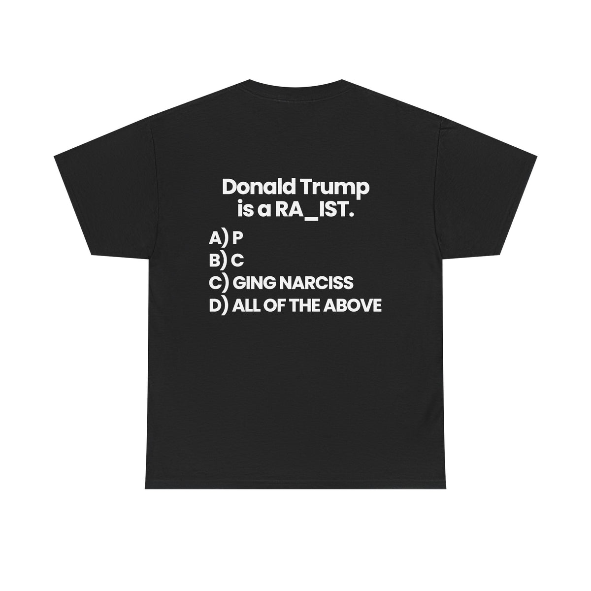 Donal Trump is a Ra_ist