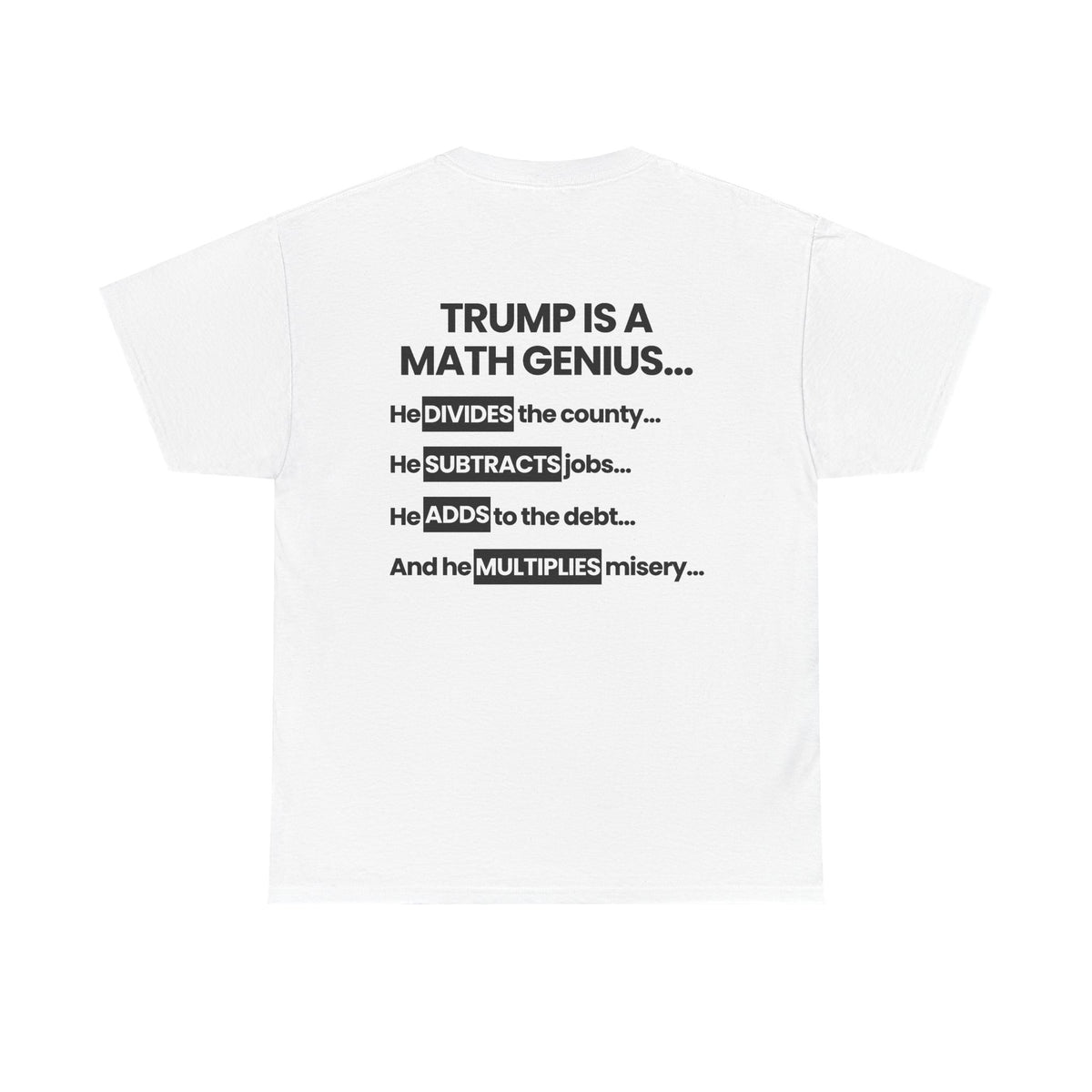 Trump is a Math Genius...